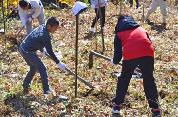 200海里の森づくり植樹事業