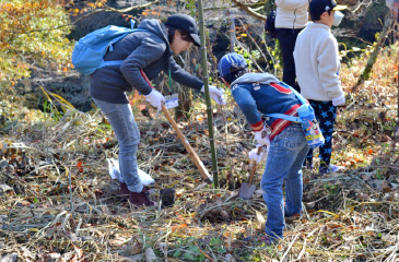 200海里の森づくり植樹事業