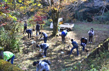 200海里の森づくり植樹事業